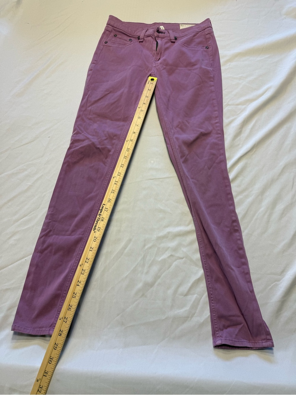 rag & bone Mauve Skinny Jeans